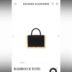 Brandon Blackwood Bamboo B Tote
